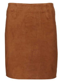 Rotate Women Suede Mini Skirt