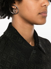 Marine Serre Women "Moon Diamond" Jacquard Jacket