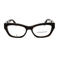 Victoria Beckham Eyeglasses Rectangle Full Rim, Black Frame and Clear Demo Lenses Lens VB2675001