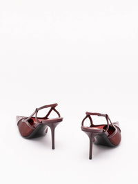 Saint Laurent Women Renee Slingback Pumps In Mesh