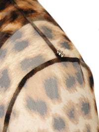 Sportmax Women Animal Print Fitted Dress