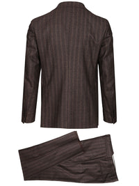 Tagliatore Men Single-Breasted Suit In Super 110S Wool