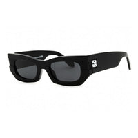 Off-White Sunglasses Cat Eye Full Rim, Grey Frame and Burgundy Lens OERI147BELLEVILLE0928