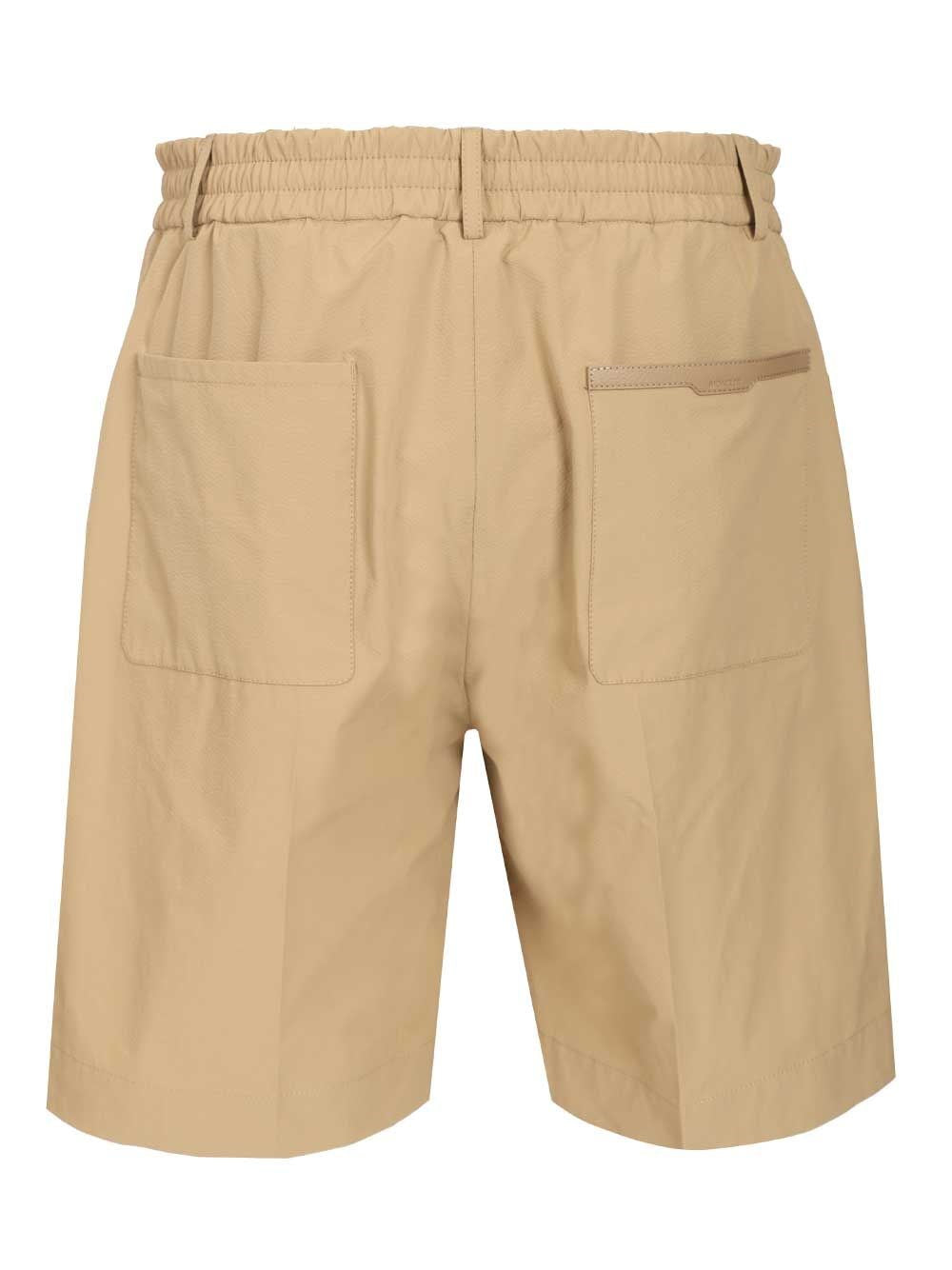 Moncler Men Seersucker Shorts