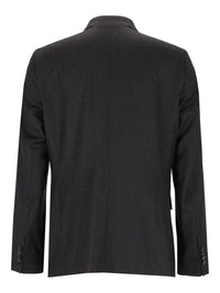 Paul Smith Men Double-Breasted Wool And Cashmere Blazer
