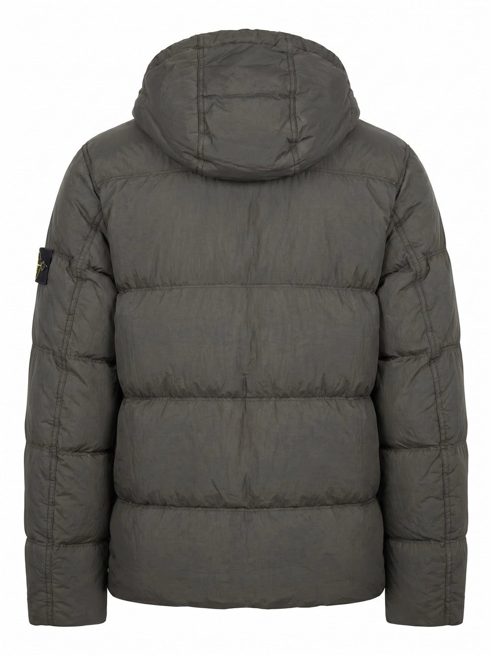 Stone Island Men Garment Dyed Crinkle Reps Ny Jacket