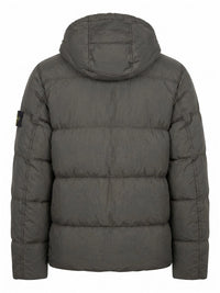 Stone Island Men Garment Dyed Crinkle Reps Ny Jacket