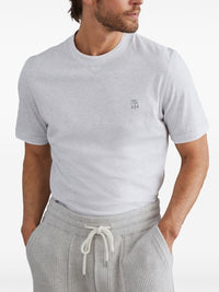 Brunello Cucinelli Men T-Shirt With Faux-Layering