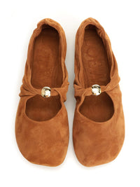 Loewe Women Soft Ballerina "Pebble"