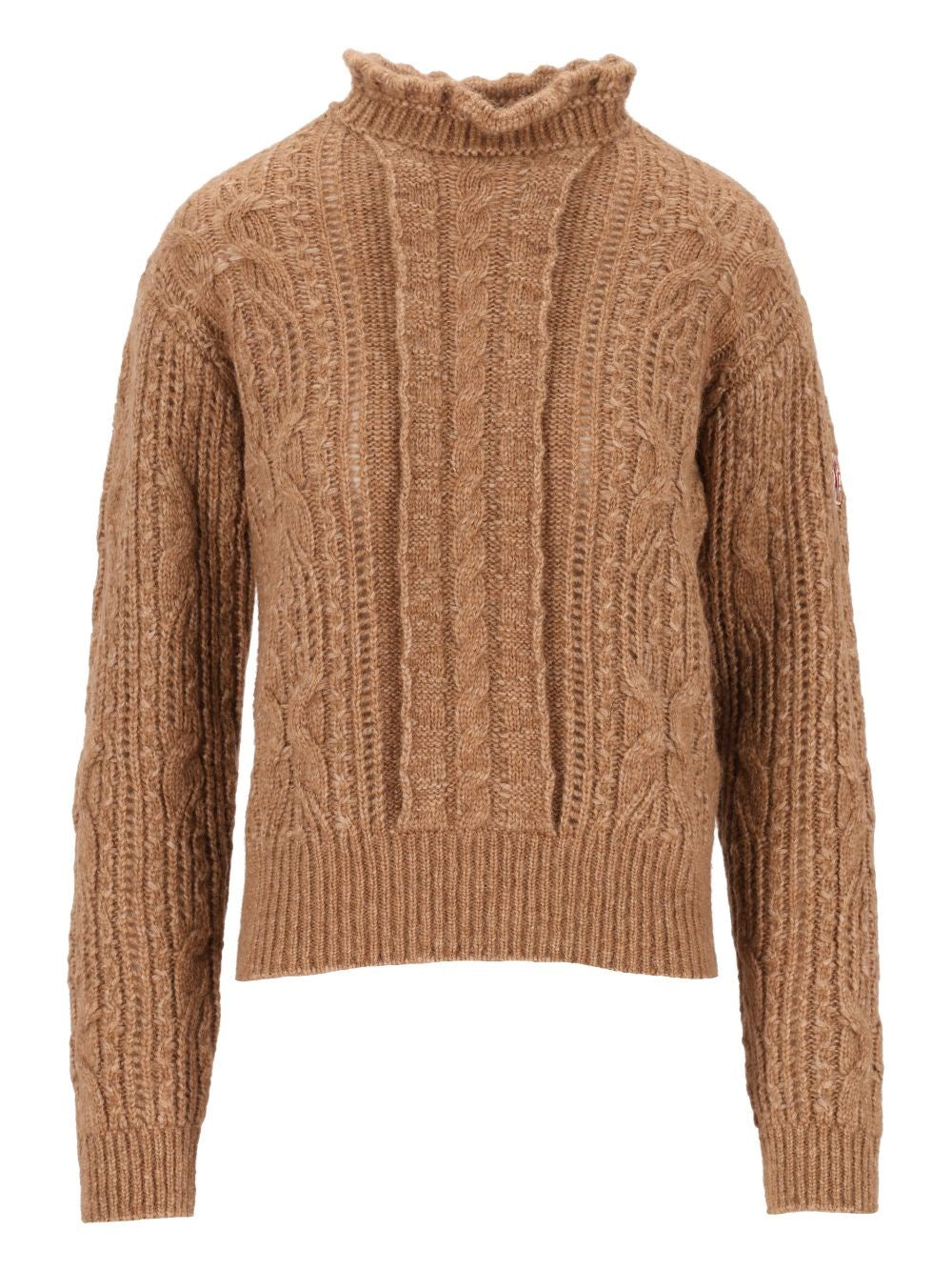 Moncler Grenoble Moncler Grenoble Women Open-Knit Alpaca Blend Sweater