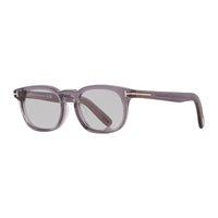Tom Ford Sunglasses Square Full Rim, Shiny Grey Frame and Smoke Lens FT1122-D20A