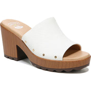 Wake Up Womens Faux Leather Slip On Clogs
