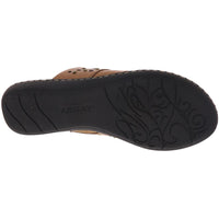 Catalina Womens Leather Studded Slide Sandals