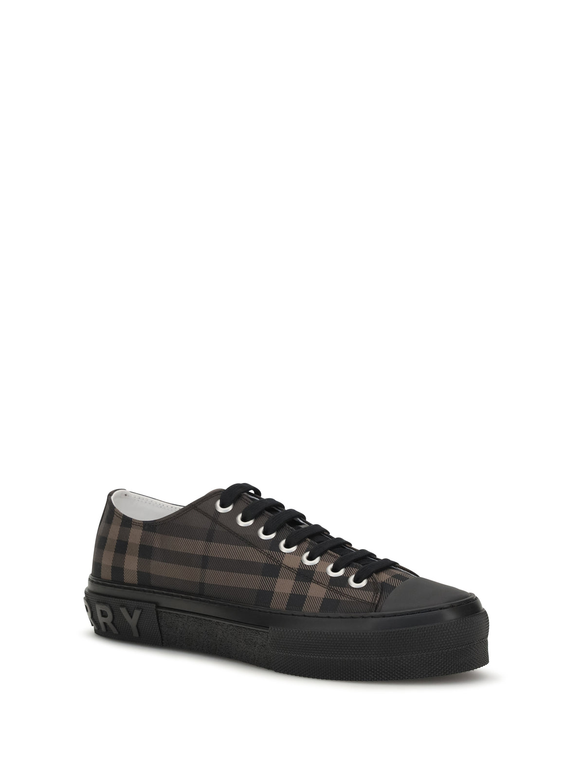 Burberry Men Jack Check Nylon-Blend Sneakers