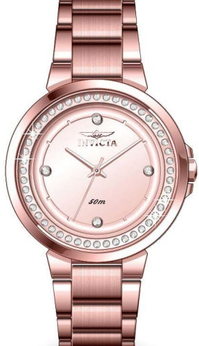 Invicta Women's Angel Rose Gold Dial Watch - 50167