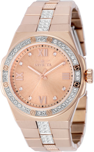 Invicta Men's Specialty Rose Gold Dial Watch - 50186