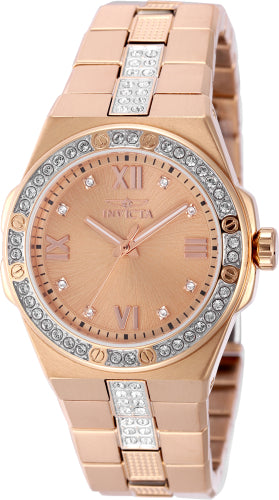 Invicta Women's Specialty Rose Gold Dial Watch - 50190