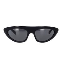 Celine Sunglasses Geometric Full Rim, Shiny Black Frame and Smoke Lens CL40261I01A