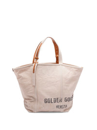 Golden goose Golden Goose Women `24.7 Ew` Canvas Shopping Bag