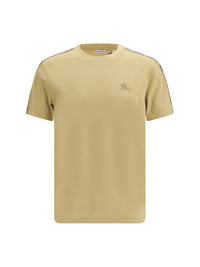 Burberry Men T-Shirt With Check Trims