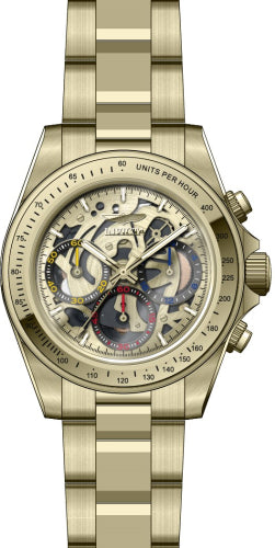 Invicta Men's Speedway Gold Dial Watch - 50271
