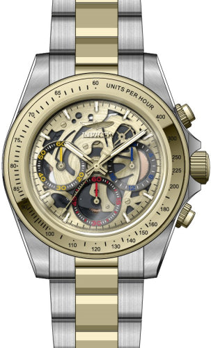 Invicta Men's Speedway Gold Dial Watch - 50276