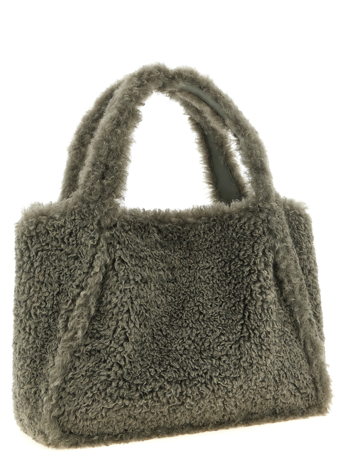 STELLA MCCARTNEY Stella Mccartney Women Shearling Logo Shopping Bag