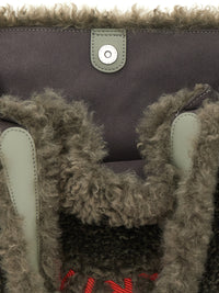 STELLA MCCARTNEY Stella Mccartney Women Shearling Logo Shopping Bag