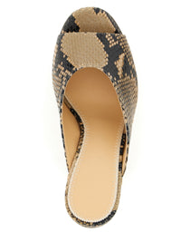 Magda Butrym Women Python Print Mules