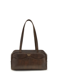 Prada Women Leather Shoulder Bag