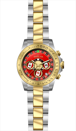 Invicta Men's Speedway Red Dial Watch - 50495