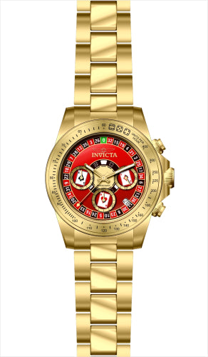 Invicta Men's Speedway Red Dial Watch - 50496
