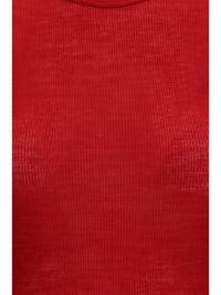 Versace Women Ribbed Knit T-Shirt