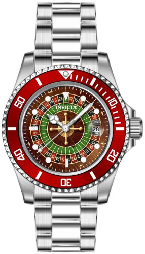Invicta Men's Pro Diver Green Dial Watch - 50519