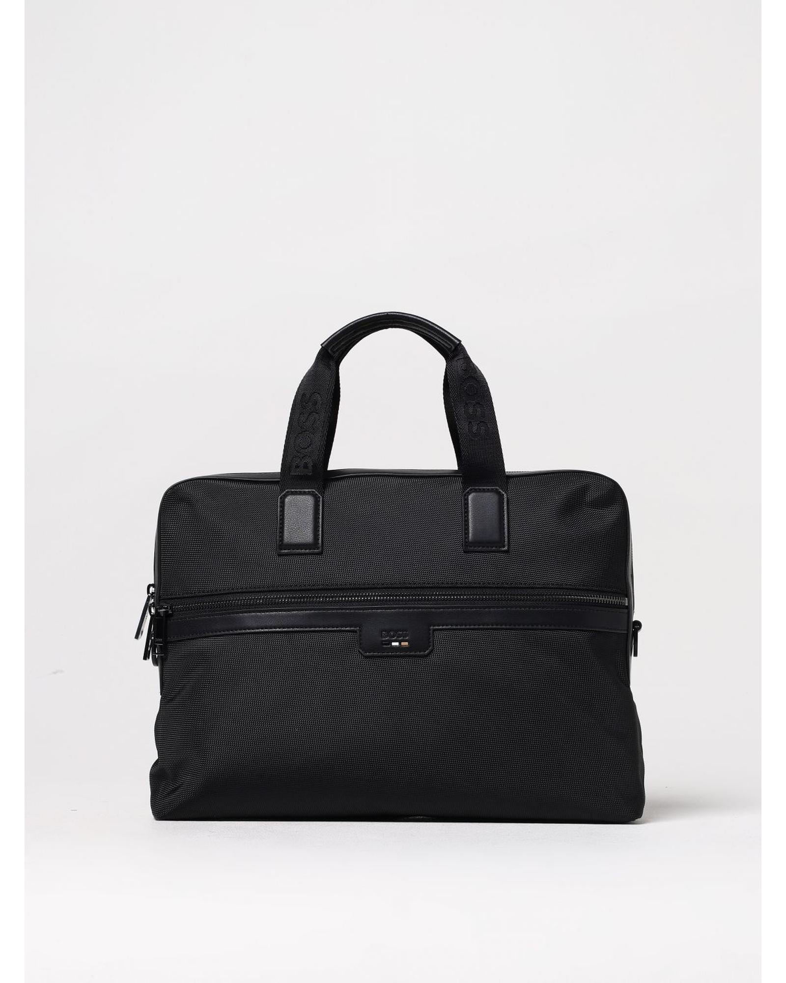 Boss Hugo Business Briefcase Men Black Bags