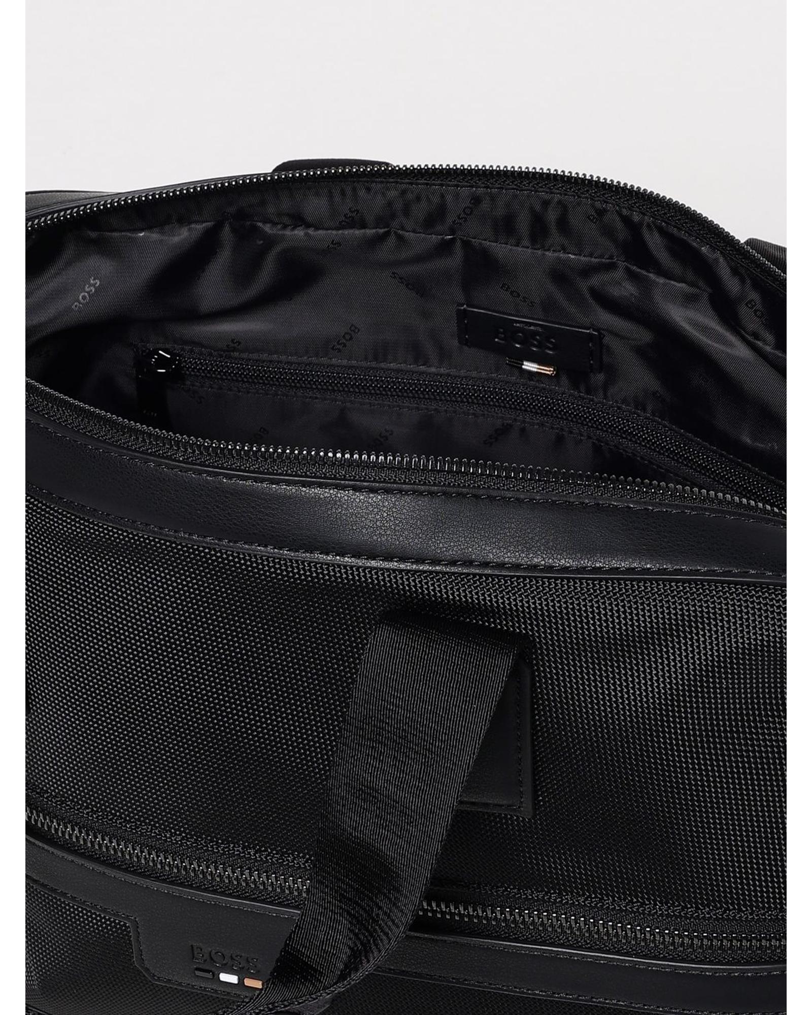 Boss Hugo Business Briefcase Men Black Bags