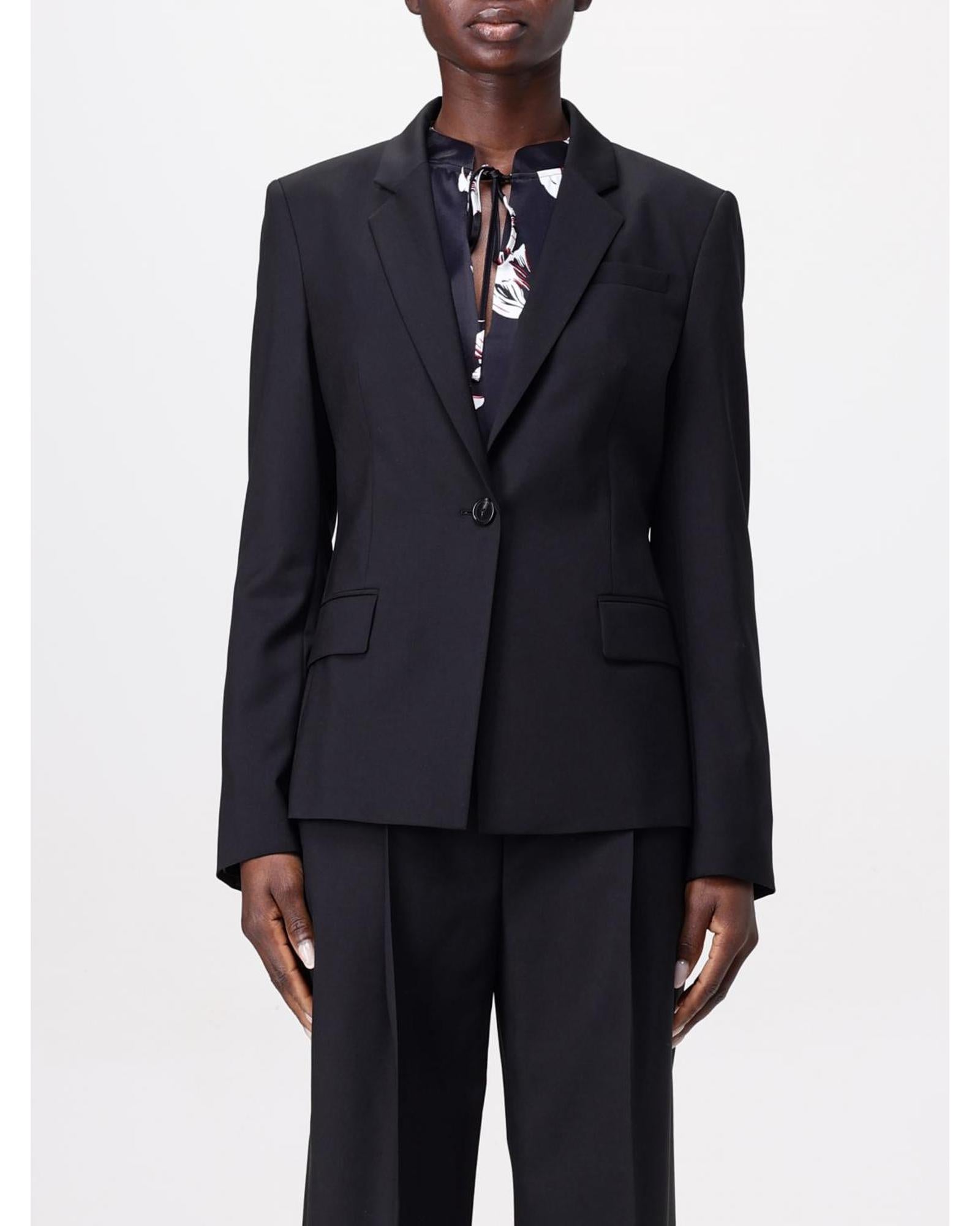 Boss Jada Single Breasted Blazer Women Black