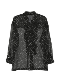 P.a.r.o.s.h. P.A.R.O.S.H. Women Shirt With Stars And Ruffles