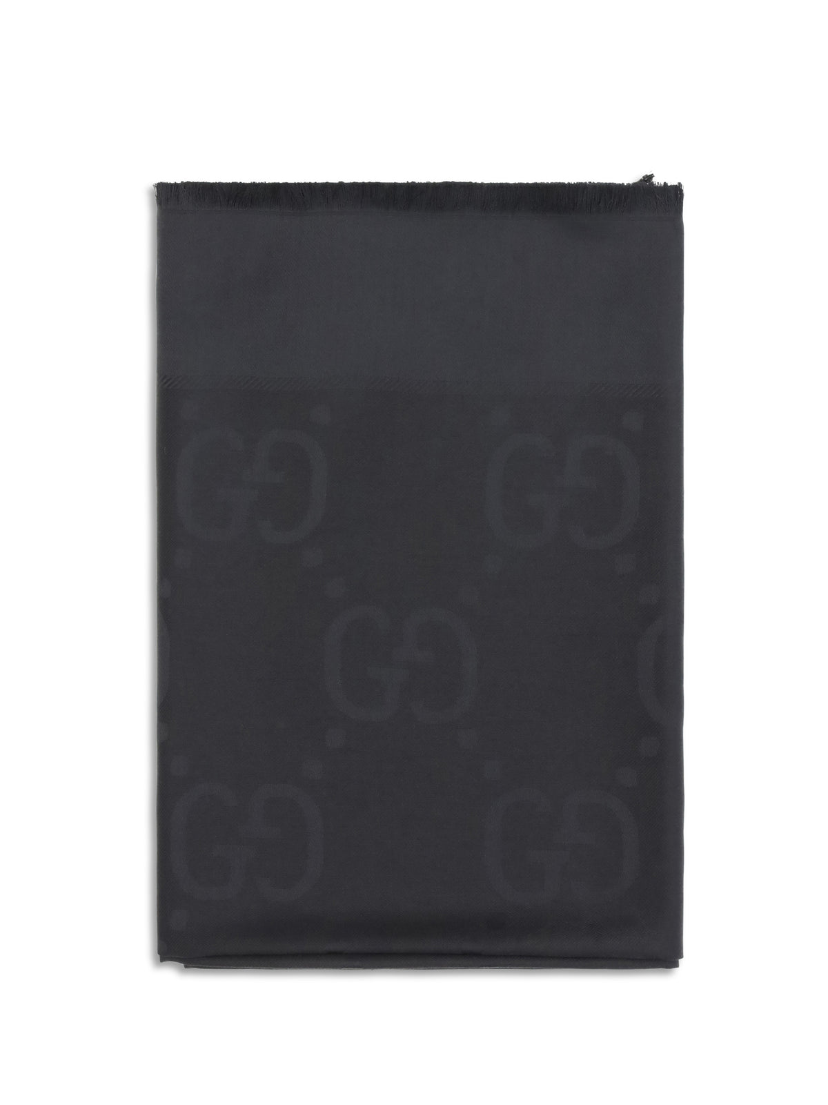 Gucci Women Scarf In Wool And Silk