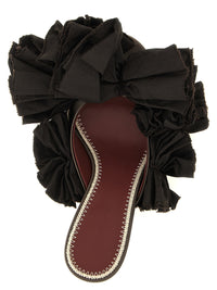 MAGDA BUTRYM Magda Butrym Women Mule Flowers Taffeta
