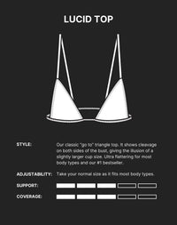 Lucid Bikini Top