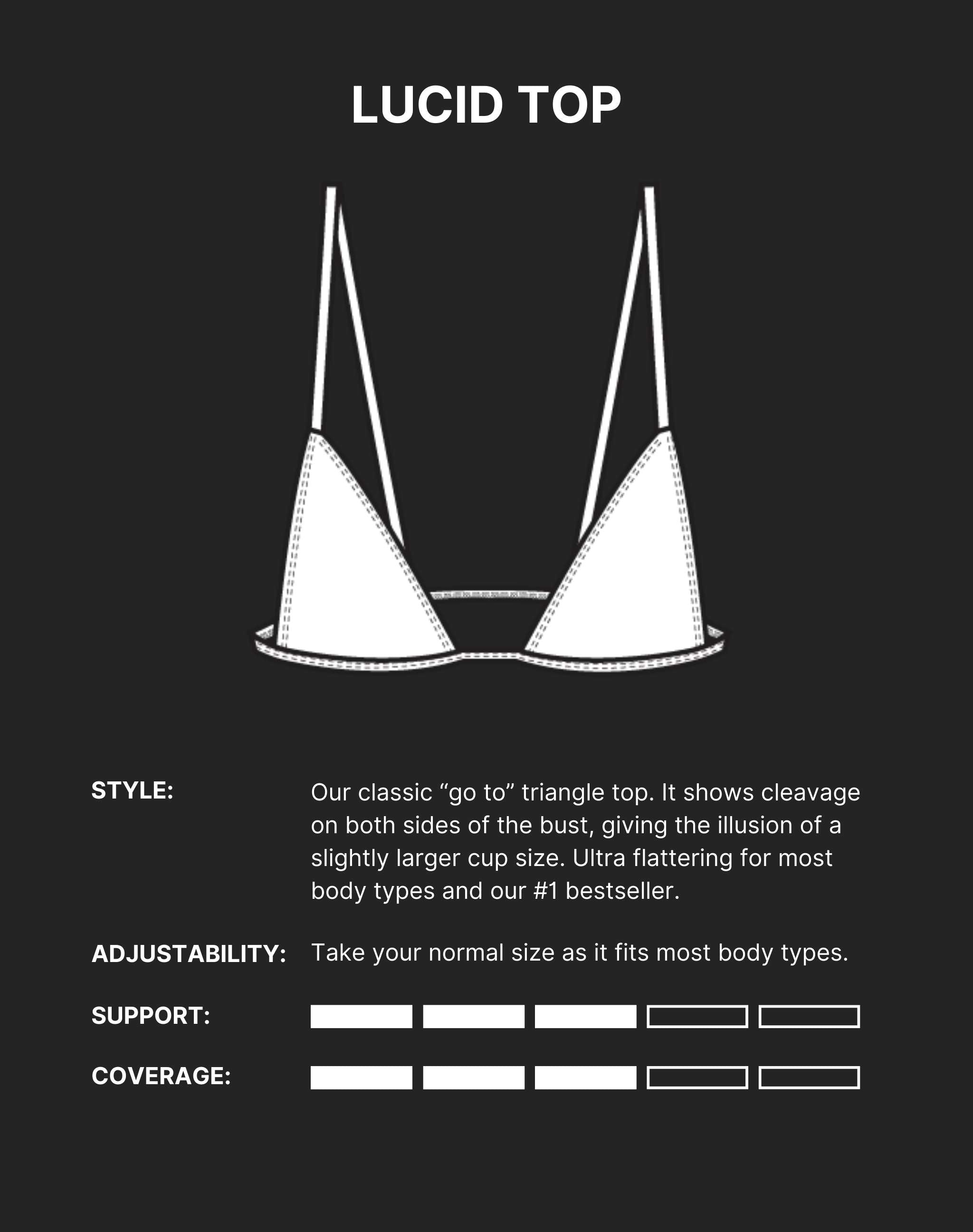 Lucid Bikini Top