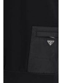 Prada Men Stretch Jersey Sweatshirt