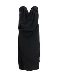 MAGDA BUTRYM Magda Butrym Women Draped Dress With Sculptural Floral Details