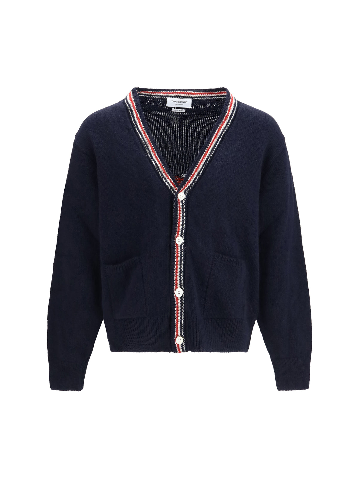 Thom Browne Men Hector Donegal Yarn Cardigan