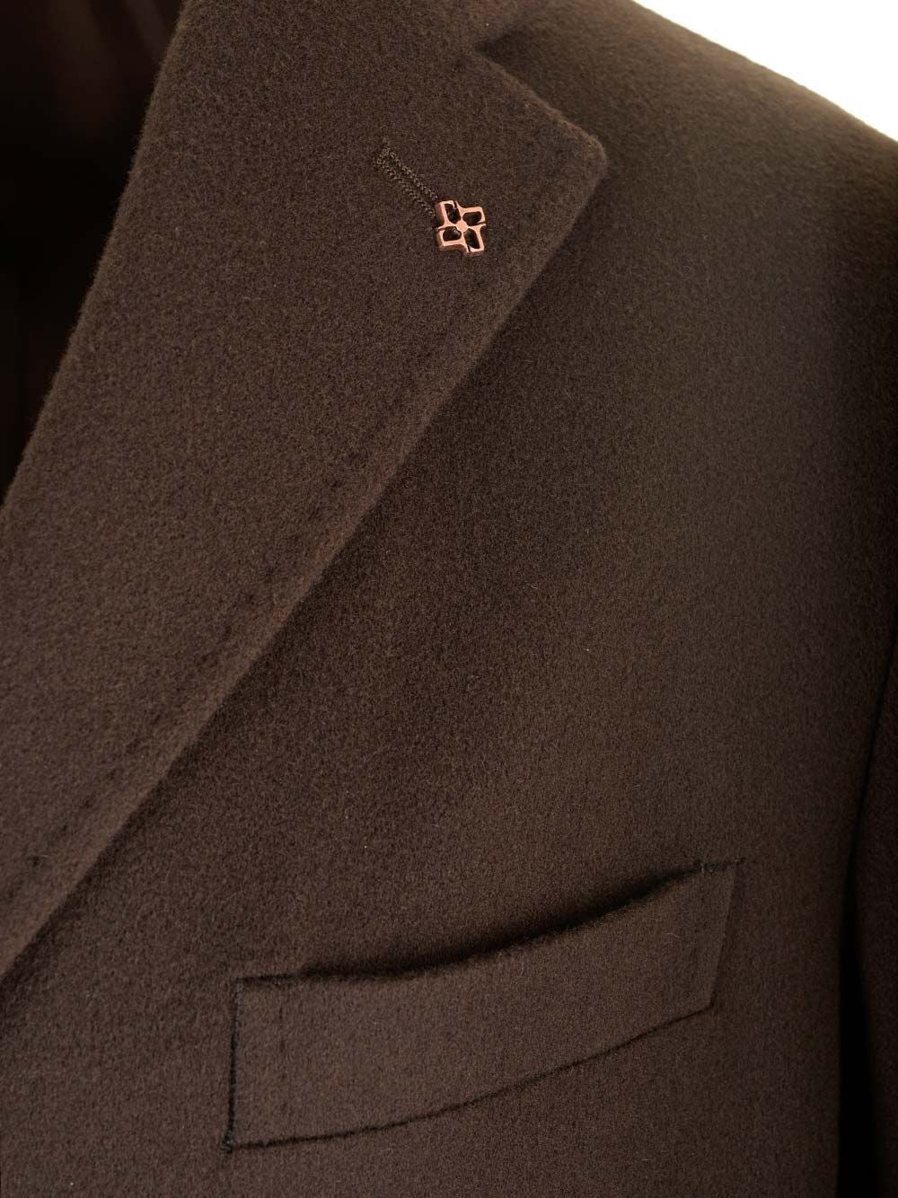 Tagliatore Men Wool And Cashmere Coat