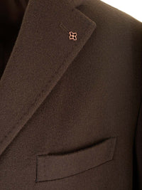 Tagliatore Men Wool And Cashmere Coat