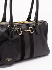 Gucci Gucci Women Horsebit Web Shoulder Bag