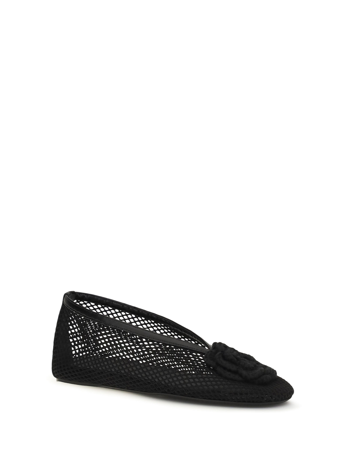 GANNI Ganni Women Jenny Mesh Ballerinas