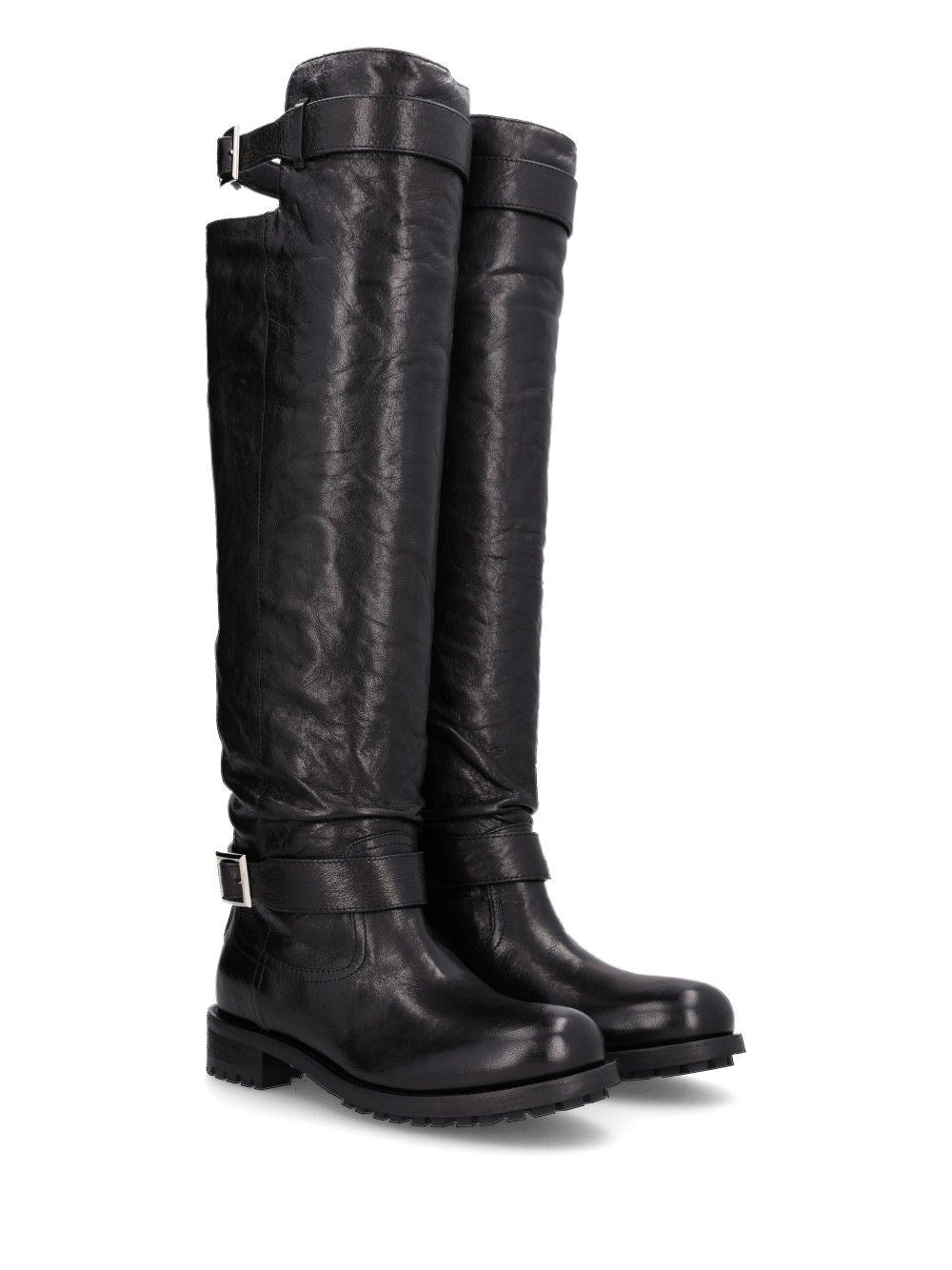 Jimmy Choo Women Biker Knee Boot